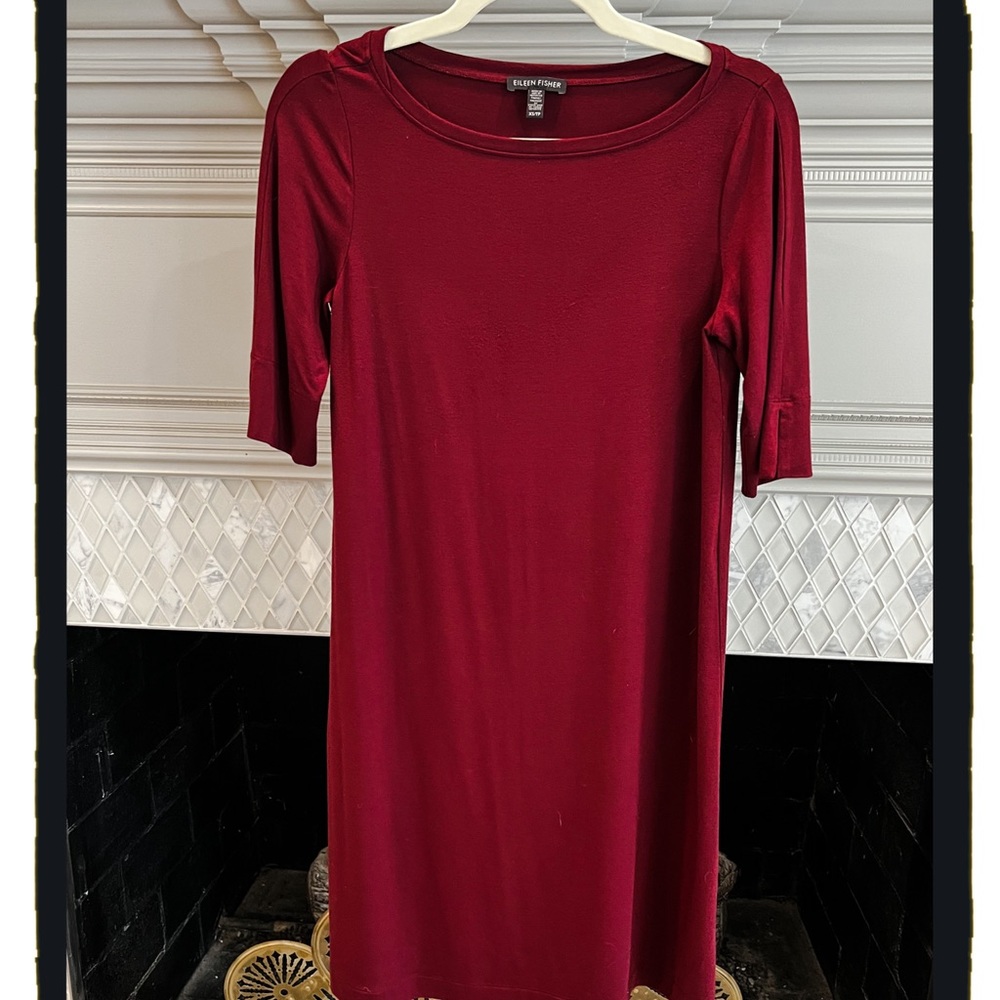 Eileen Fisher T-Shirt Style Dress - Size XS